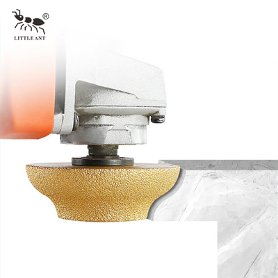 Little Ameisenvakuum geflochtener Enten Mundseite Marmor Granit Quarz Fliesen Keramik Schleifbullnose Schleifprofilrad für Winkelmühle
