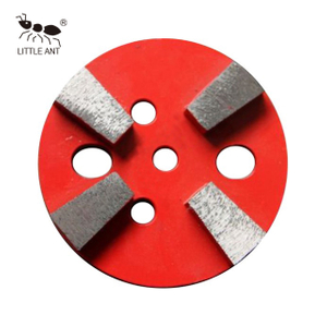 Kreisförmige Metallschleifplatte für konkrete trockene und nasse Verwendung Schleifsteine