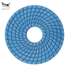 Kleine Ameise 180 mm 7 Zoll Harz Polishing Pads Spirl nass wahre Farbe für technische Stein