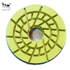 Kleine Ameise 5 "125 mm Schnecke Schloss Harzbodenpolierkissen mit PVC -Backing Nass verwenden 5 Zoll Granit Marmor Terrazzo Quarz