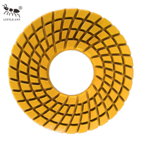 Kleine Ameise 250 mm 10 Zoll Harzbodenpolierkissen Spirale für Elektrowerkzeug Granit Marmor Terrazzo Quarz