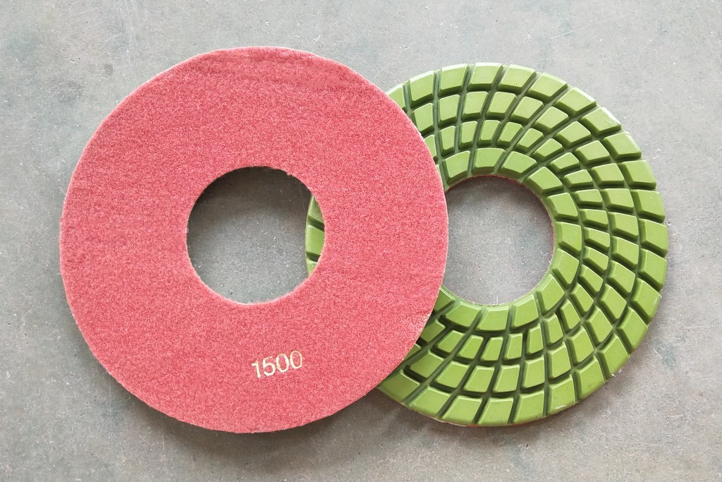 Kleine Ameise 250 mm 10 Zoll Harzbodenpolierkissen Spirale für Elektrowerkzeug Granit Marmor Terrazzo Quarz