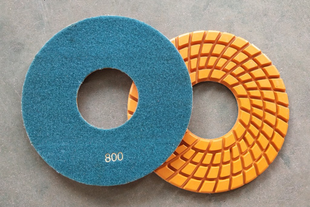 Kleine Ameise 250 mm 10 Zoll Harzbodenpolierkissen Spirale für Elektrowerkzeug Granit Marmor Terrazzo Quarz