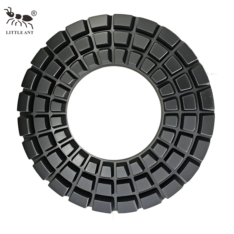 Kleine Ameise 230 mm 9 -Zoll -Harzbodenpolierkissen großes Loch für Beton Granit Marmor Terrazzo Quarz