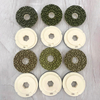 Little Ameisenschneckenschloss 5 Zoll 125 mm Harzkantenpolierkissen mit PVC -Backer Granit Marmor Terrazzo Quarz