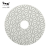 Kleine Ameise 3 oder 4 Stufen Blumenmodell Diamant Nasspolierkissen flexibel für Steinmarmor Granit Terrazzo -Kalkstein Beton Beton
