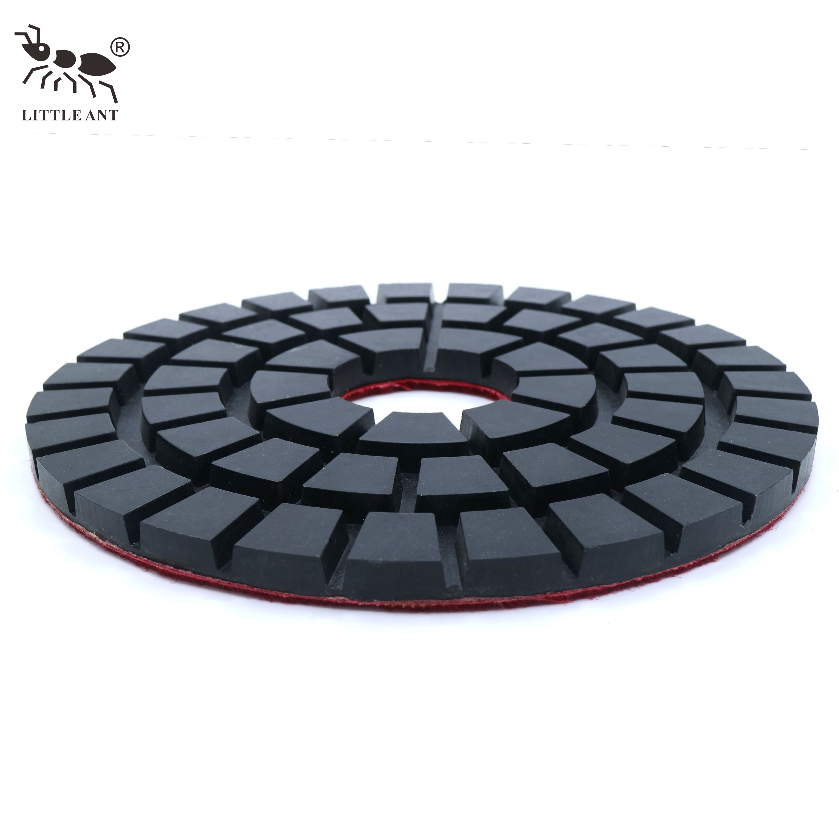 Kleine Ameise 230 mm 9 Zoll Harzbodenpolierkissen Hochnützige Poliermaschine Granit Marmor Terrazzo Quarz