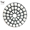Kleine Ameise 3inch 4inch Viereckel Diamant Trockenpolierkissen Tetragon für Betonstein Granit Marmor Terrazzo Quarz Fliese