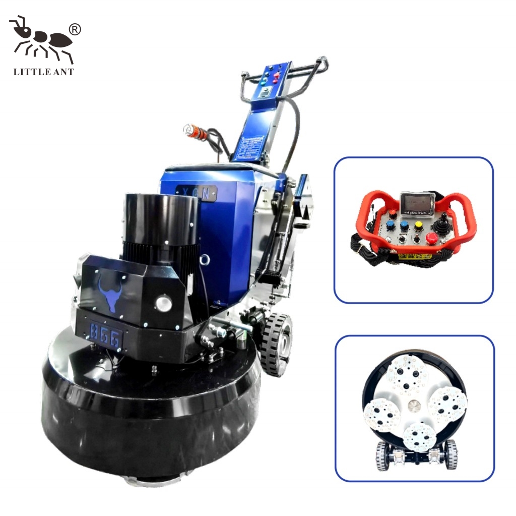 LITTLE ANT Intelligente ferngesteuerte Doppelantrieb-Schleifmaschine XGN-866