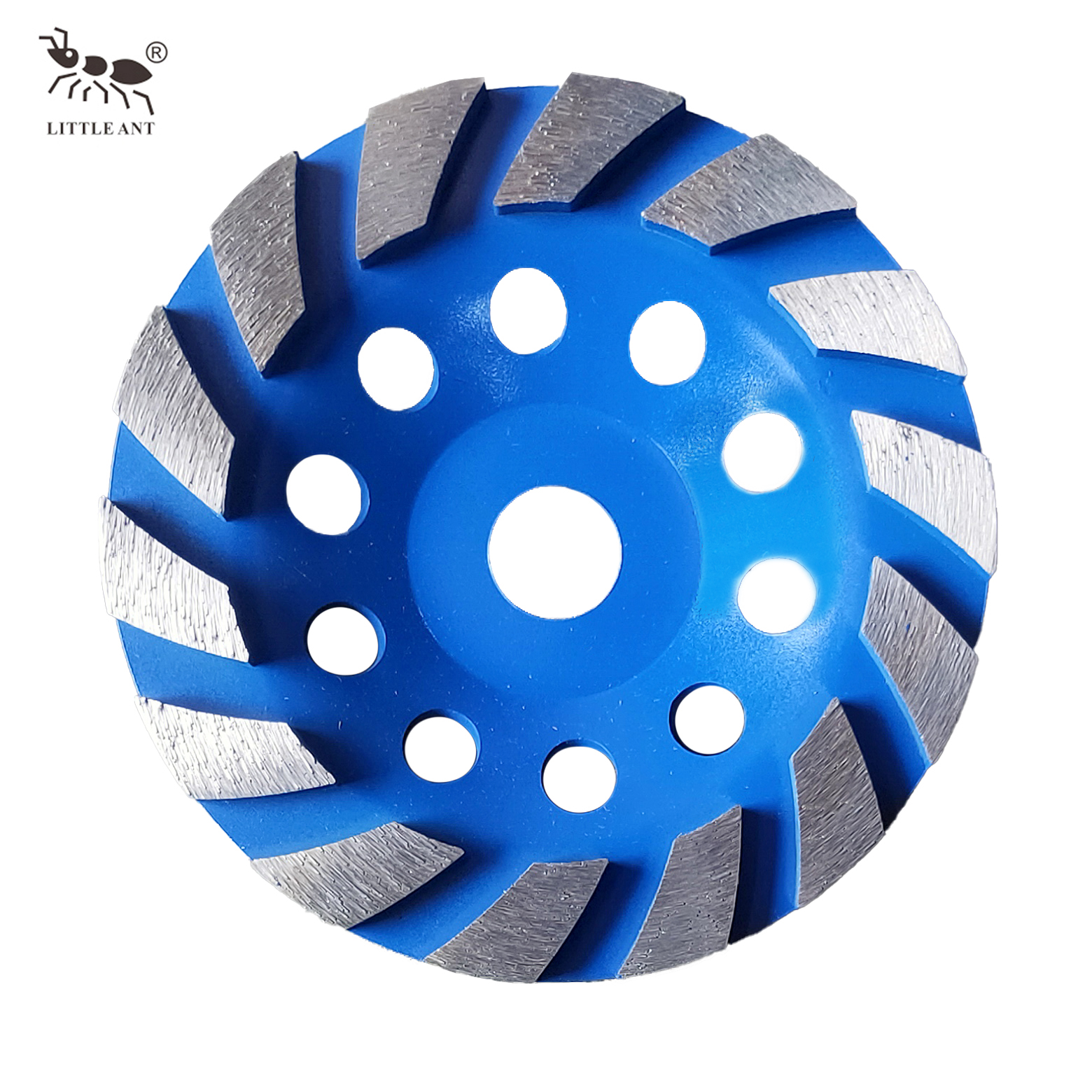 LITTLE ANT Kreisförmige Diamanttopfscheibe 3 Zoll, 4 Zoll, 5 Zoll, 6 Zoll, 7 Zoll Schleifwerkzeuge für Beton