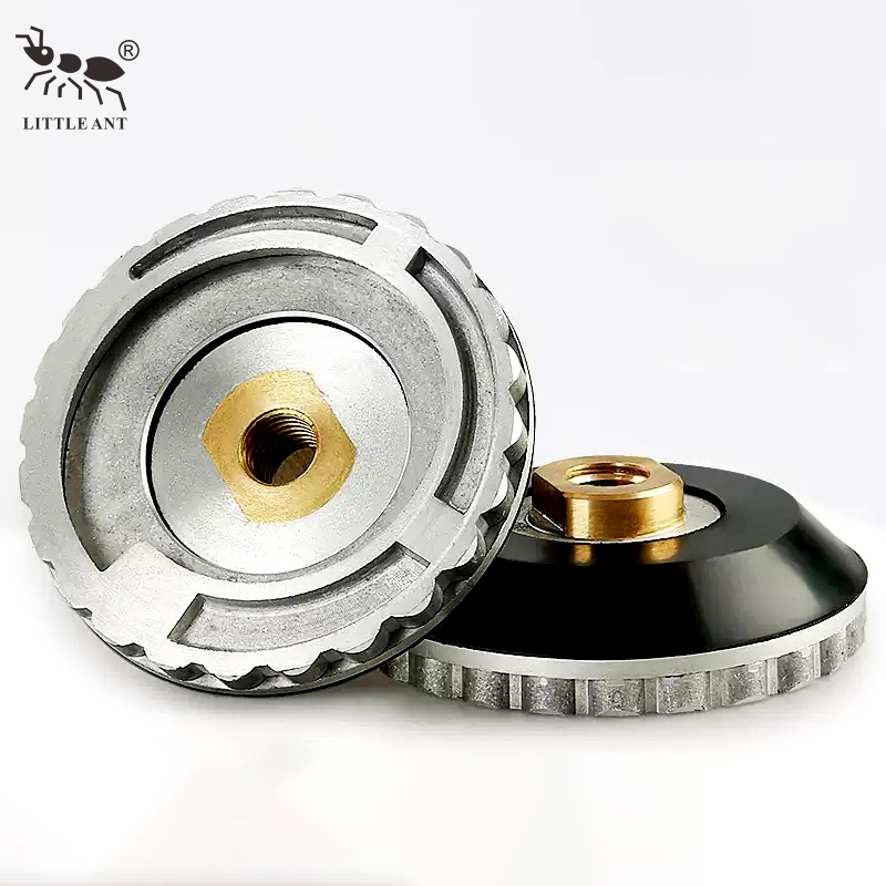 LITTLE ANT Snail Lock Diamant-Polierpadhalter für Steinschleifblock-Werkzeugverbindung