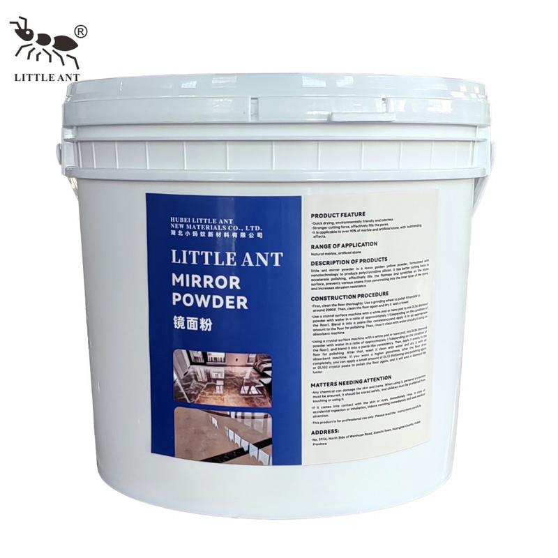 LITTLE ANT Steinspiegel-Polierpulver für die Nachbearbeitung von Marmor-, Granit- und Terrazzoböden