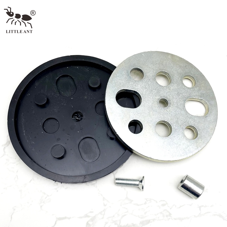 LITTLE ANT 4 Zoll 100 mm Steinpolierpad-Adapterplatte für Diamant-Schleifblock-Werkzeugmontage